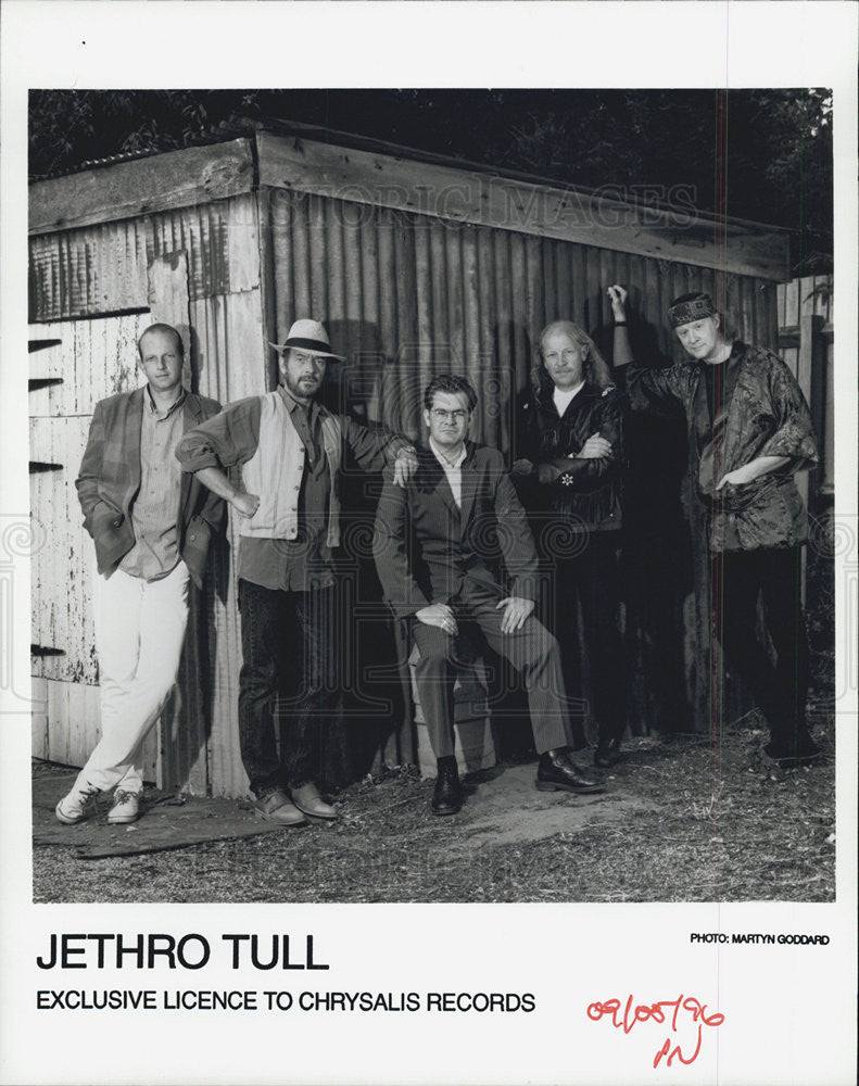 Press Photo Jethro Tull - Historic Images