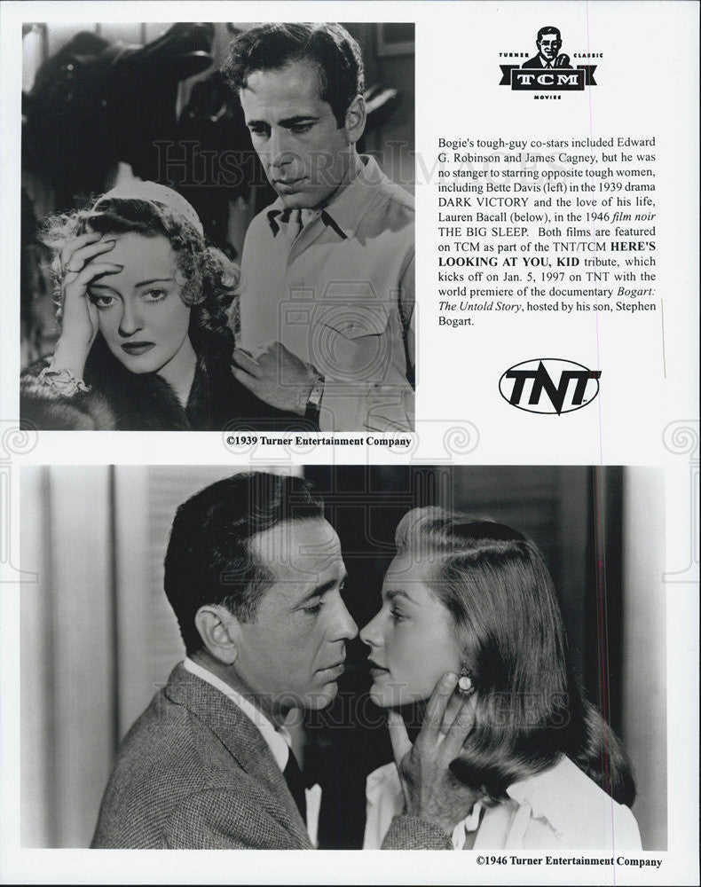 Copy Photo &quot;Dark Victory&quot;, 1939 and &quot;The Big Sleep&quot; 1946 - Historic Images