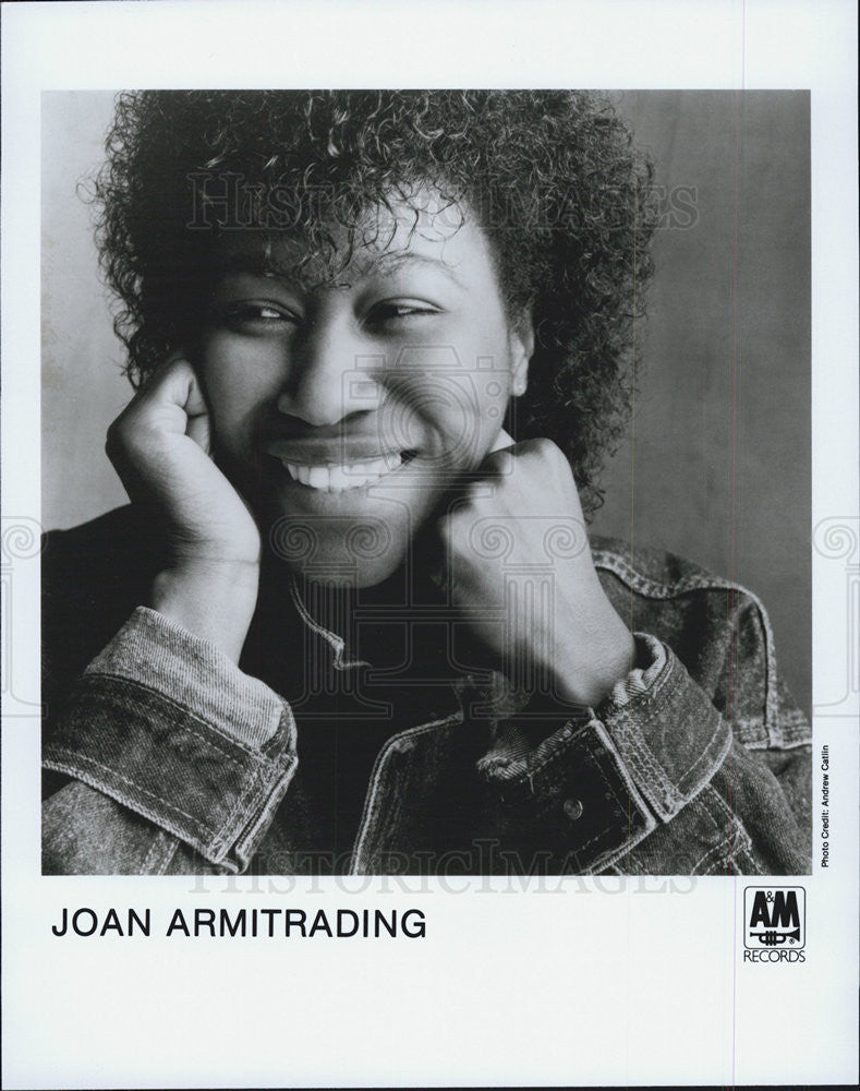 1988 Press Photo Entertainer Joan Armitrading - Historic Images