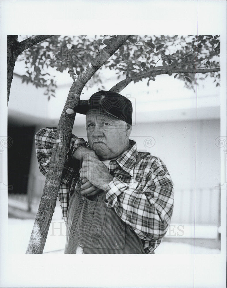 Press Photo Actor Mickey Rooney In Movie 