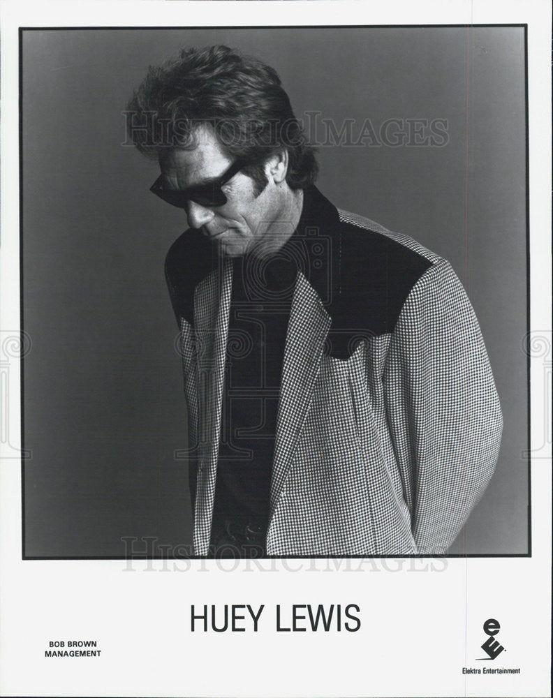 Press Photo American Musician, Songwriter And Occasional Actor Huey Lewis - Historic Images