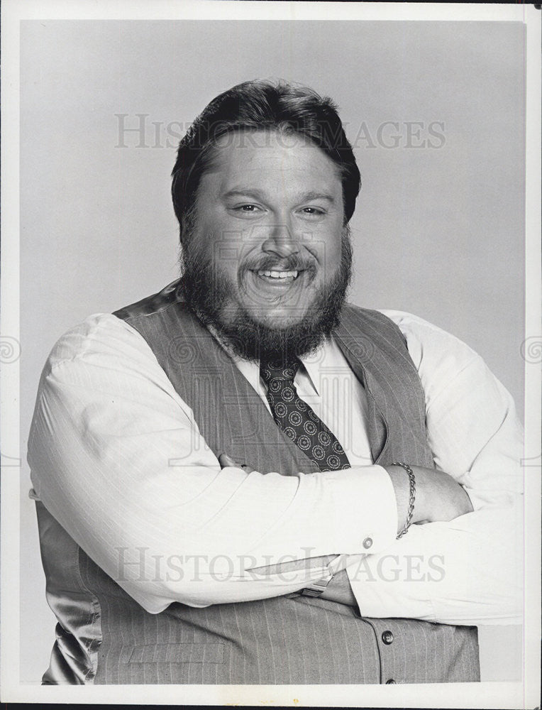 Press Photo Actor Dennis Burkely Starring In CBS/TV Series &quot;Hayden Hall&quot; - Historic Images