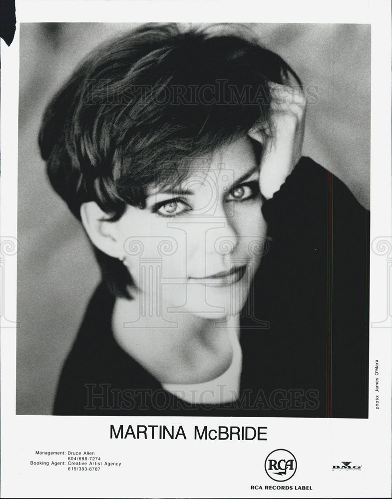 Press Photo Martina McBride - Historic Images