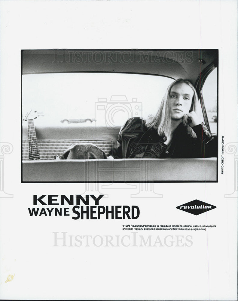 Press Photo of Kenny Wayne Shepherd, American Guitarist,singer and songwriter. - Historic Images