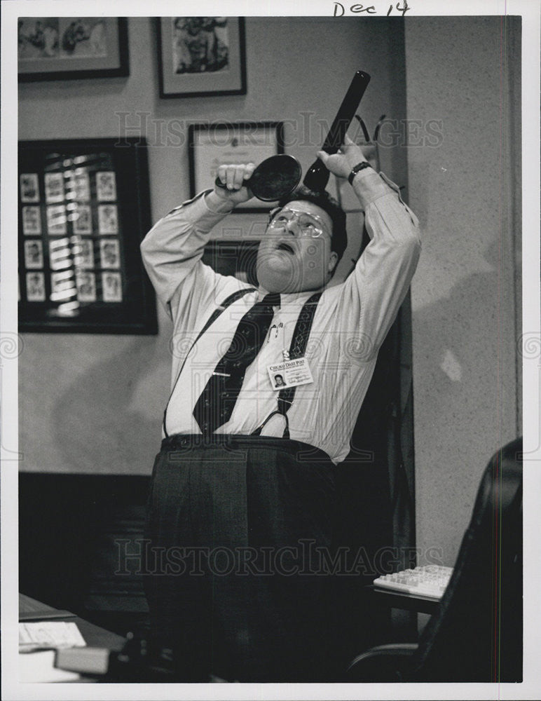 Press Photo Wayne Knight Actor Second Half Comedy Television Show - Historic Images