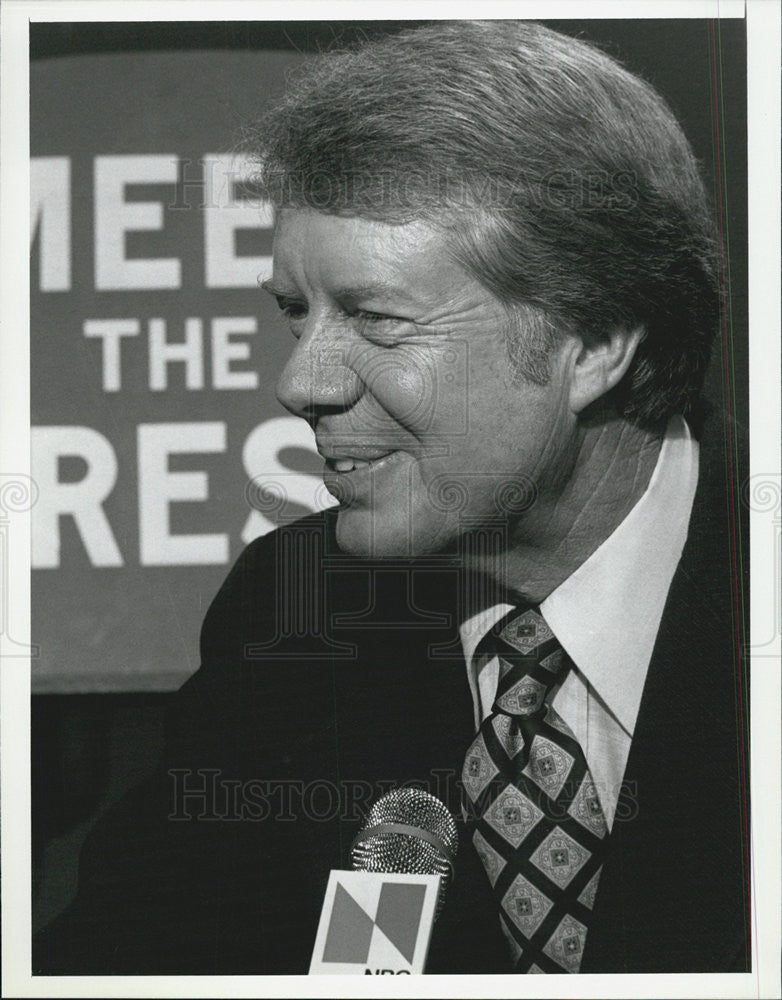 1976 Press Photo President Jimmy Carter - Historic Images