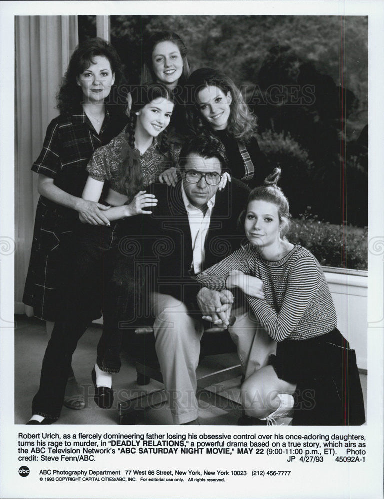 1993 Press Photo Robert Urich in the ABC show Deadly Relations - Historic Images