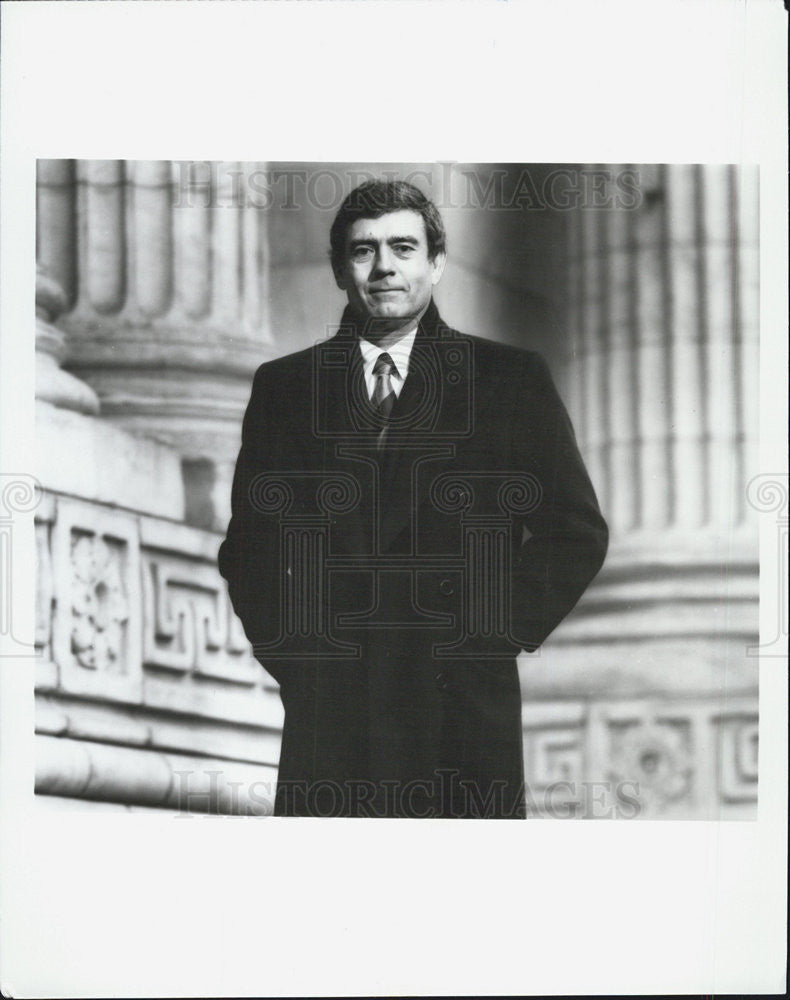 1988 Press Photo Dan Rather anchor of &quot;48 Hours&quot; - Historic Images