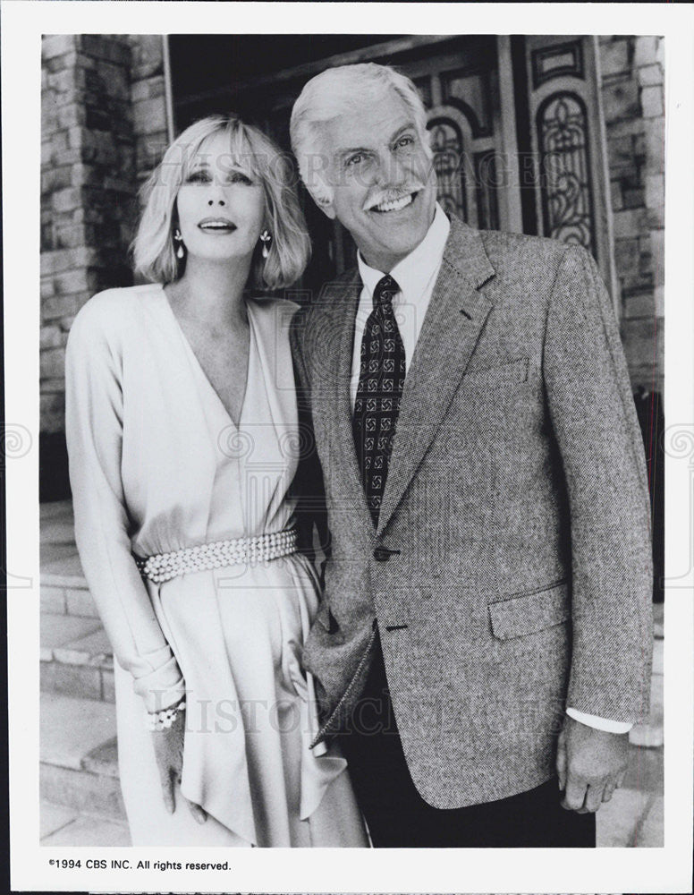 1994 Press Photo Sally Kellerman Dick Van Dyke Actors Diagnosis Murder - Historic Images