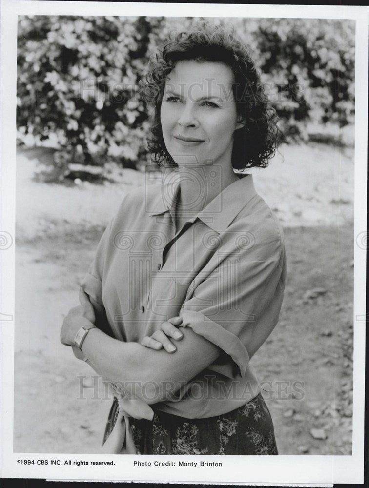 1994 Press Photo Actress JoBeth Williams Hallmark Hall Of Fame Movie Lemon Grove - Historic Images