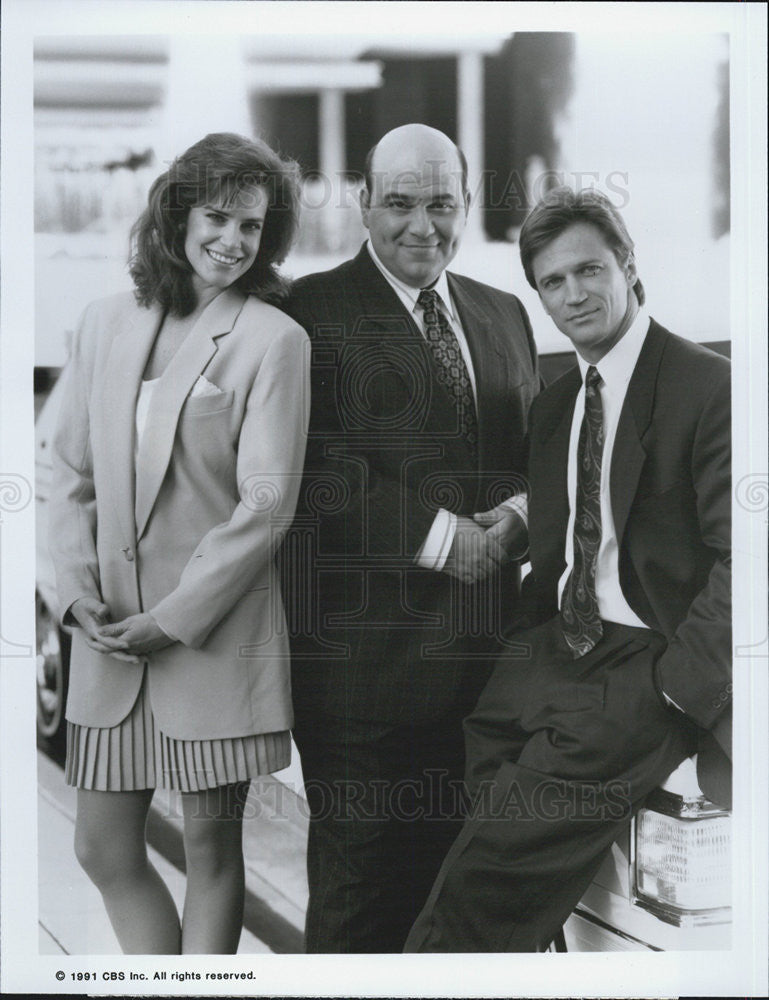 1991 Press Photo Hearts Are Wild Catherine Mary Stewart Jon Polito David - Historic Images