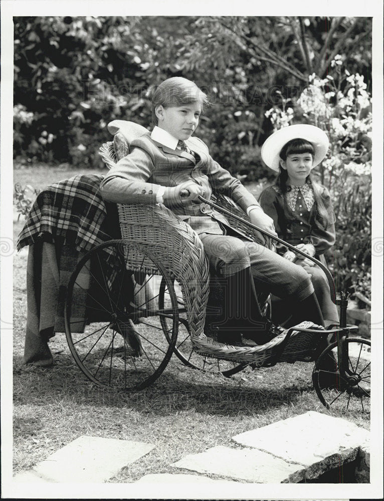 1987 Press Photo Jadrien Steele Gennie James Actors Secret Garden - Historic Images