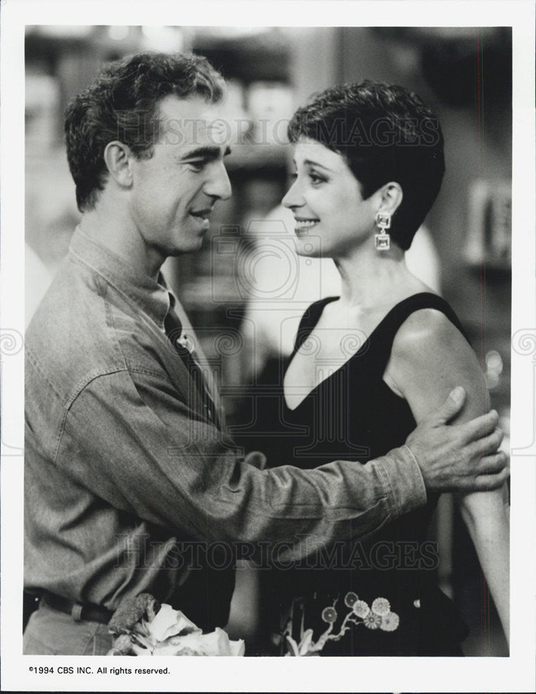 1994 Press Photo Jay Thomas Annie Potts Actors Love &amp; War - Historic Images