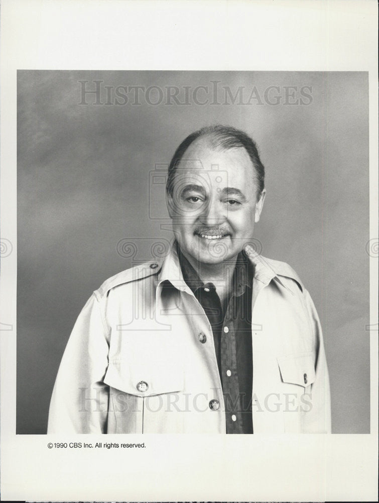 1990 Press Photo John Hillerman The Hogan Family - Historic Images