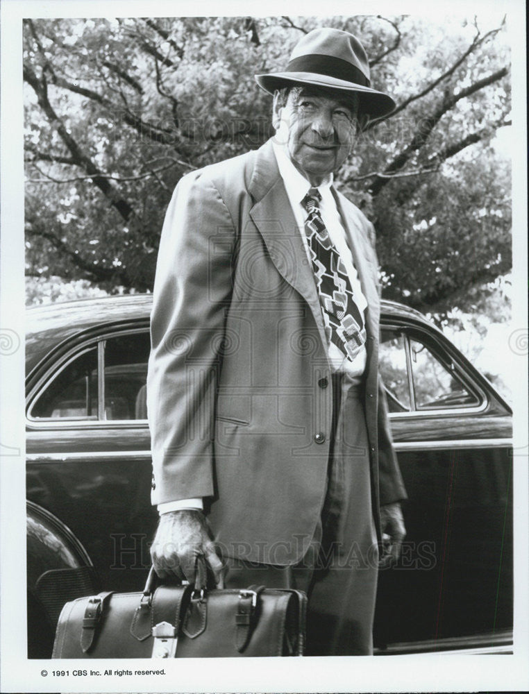 1991 Press Photo Walter Matthau Actor Against Her Will Incident Baltimore - Historic Images