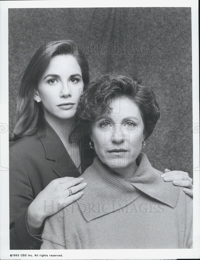 1994 Press Photo Melissa Gilbert Patty Duke Family of Strangers - Historic Images