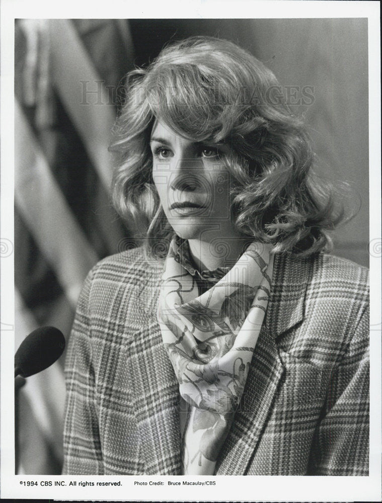 1994 Press Photo Melissa Gilbert Actress Babymaker Dr. Cecil Jacobson Story - Historic Images