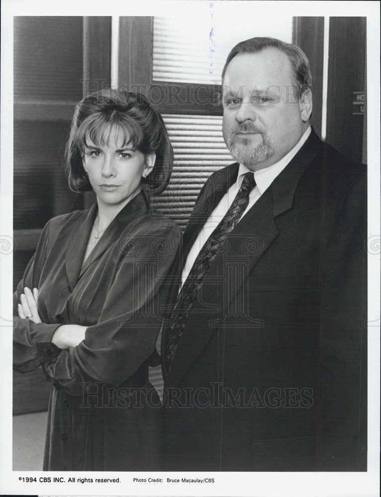 1994 Press Photo Babymaker: The Dr. Cecil Jacobson Story Melissa Gilbert George - Historic Images