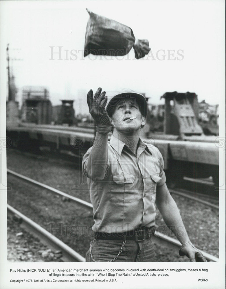 1978 Press Photo Nick Nolte in &quot;Who&#39;l Stop the Rain&quot; - Historic Images