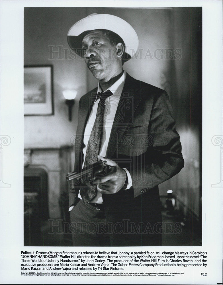 Press Photo Morgan Freeman, Johnny Handsome - Historic Images