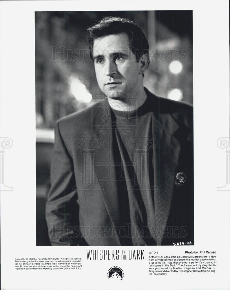 1992 Press Photo Anthony LaPaglia in &quot;Whispers in the Dark&quot; - Historic Images