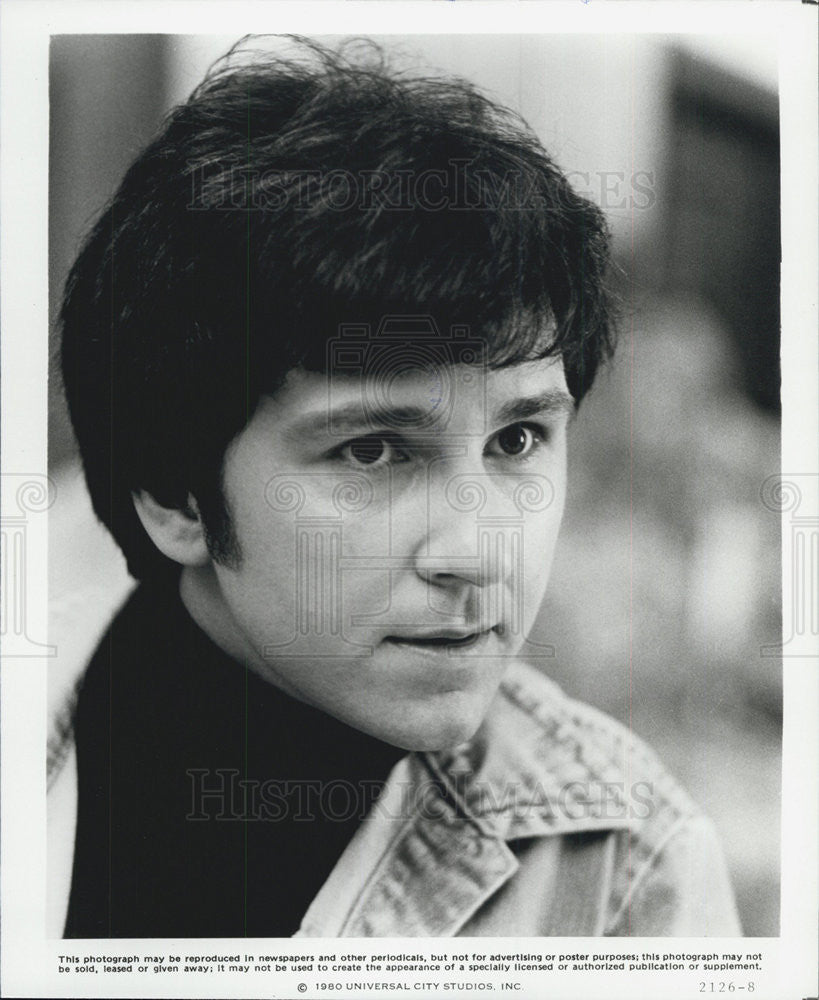 1980 Press Photo Bruno Kirby, Where the Buffalo Roam - Historic Images