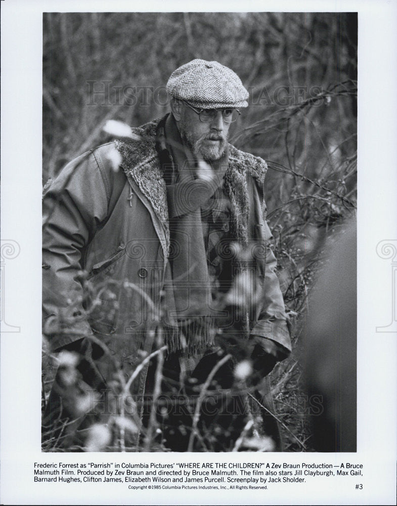 1985 Press Photo Frederic Forrest stars in &quot;Where Are The Children&quot; - Historic Images