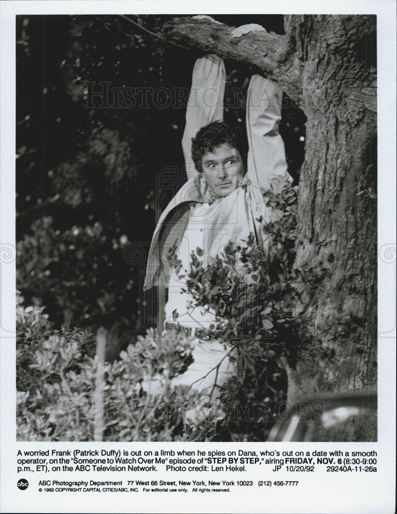 1992 Press Photo Actor Patrick Duffy Step By Step - Historic Images