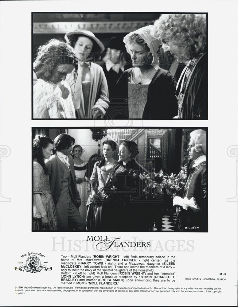 1996 Press Photo &quot;Moll Flanders&quot; - Historic Images