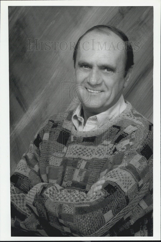 Press Photo Bob Newhart Comedian And Actor Stars In CBS Television Show Bob - Historic Images