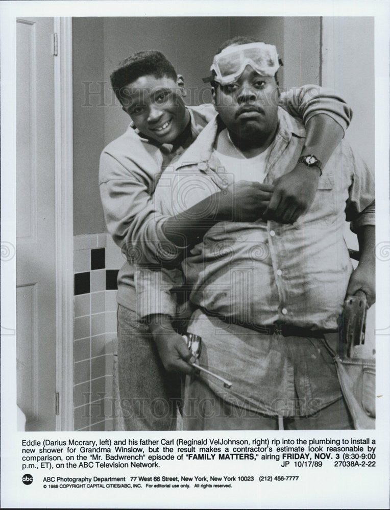 1989 Press Photo &quot;Family Matters&quot; - Historic Images