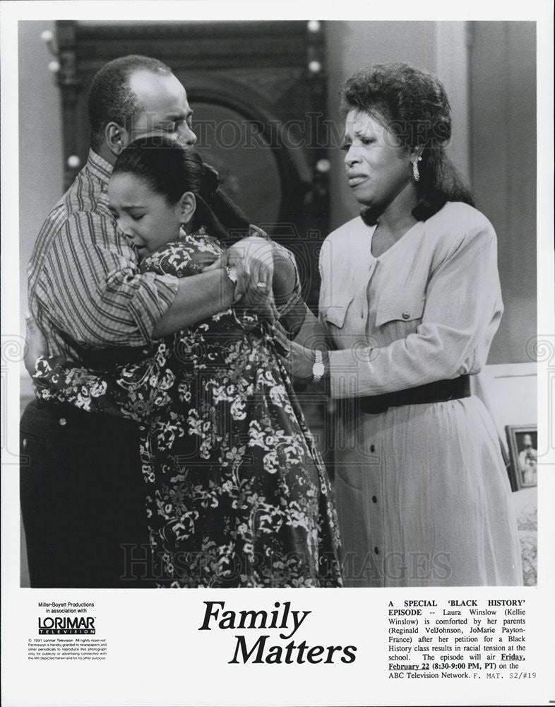 1989 Press Photo &quot;Family Matters&quot; - Historic Images