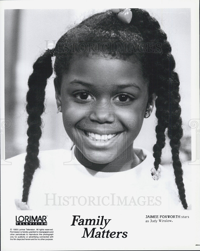 1989 Press Photo &quot;Family Matters&quot; - Historic Images