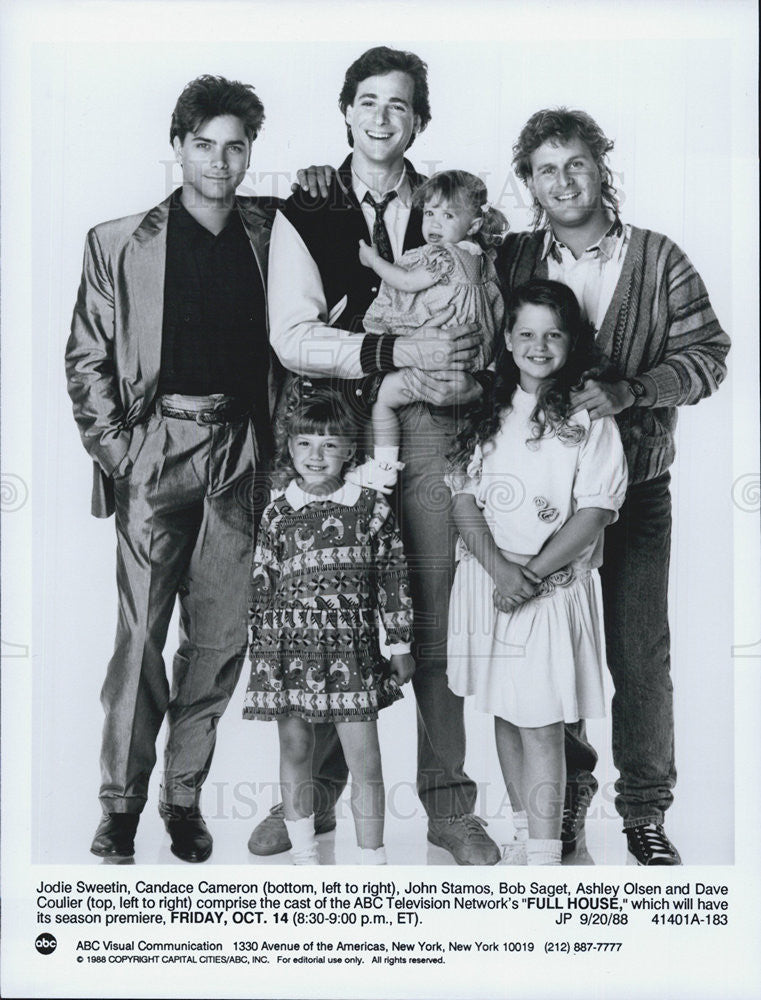 1988 Press Photo &quot;Full House&quot; - Historic Images