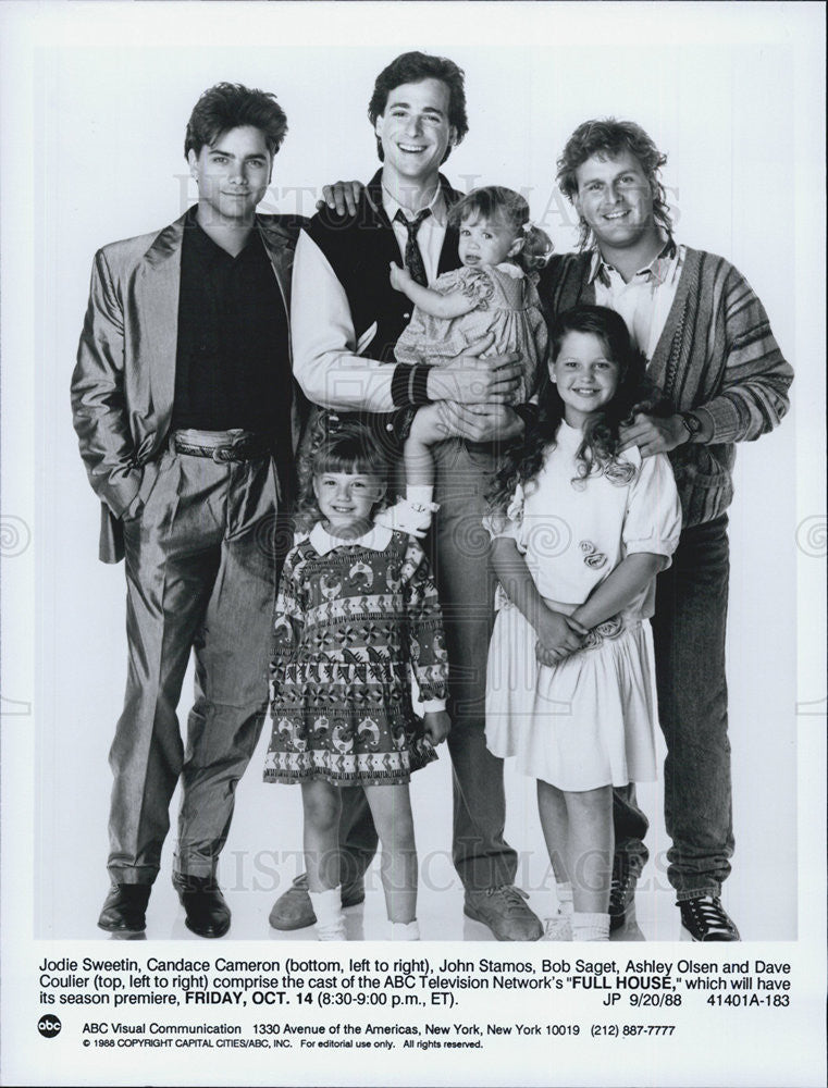 1988 Press Photo &quot;Full House&quot; - Historic Images