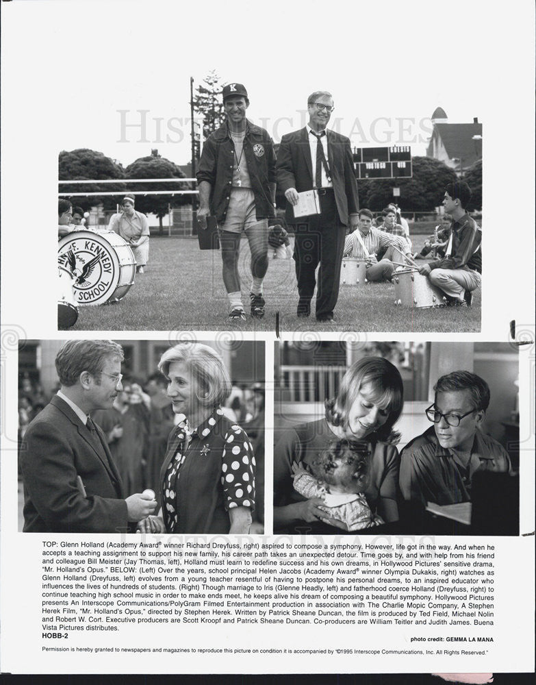 1995 Press Photo Scenes From &quot;Mr. Holland&#39;s Opus&quot; - Historic Images