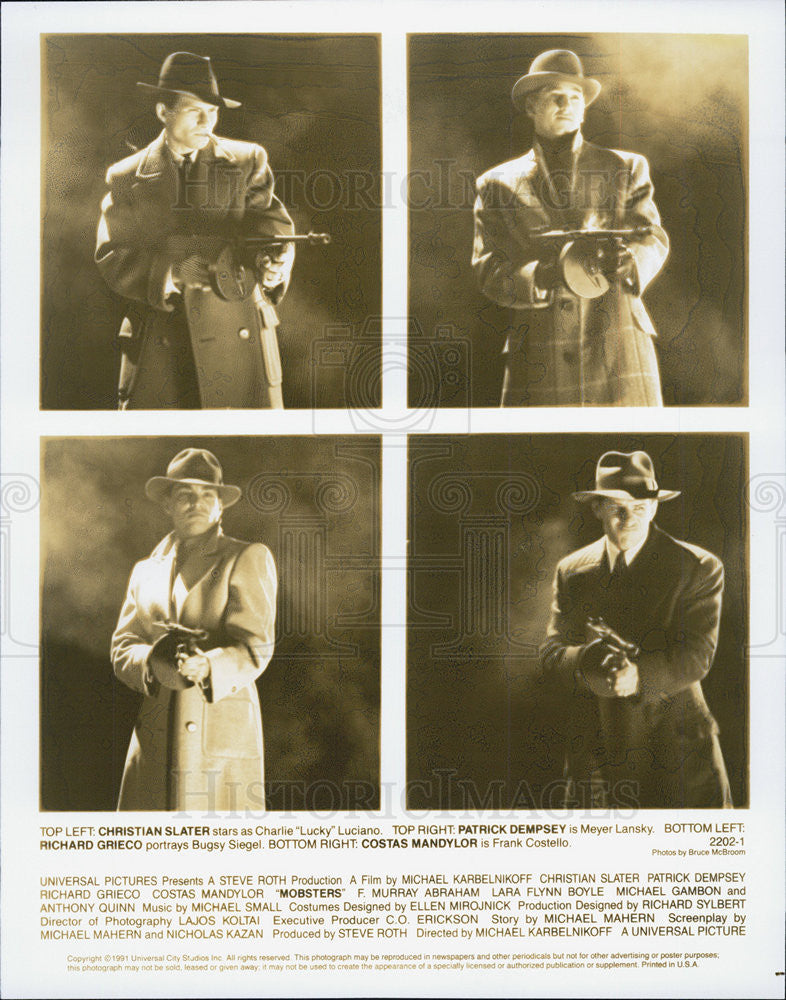 1991 Press Photo &quot;Mobsters&quot; - Historic Images