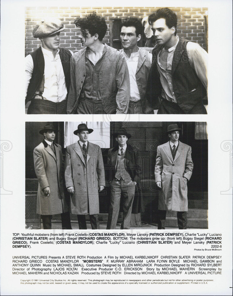 1991 Press Photo &quot;Mobsters&quot; - Historic Images