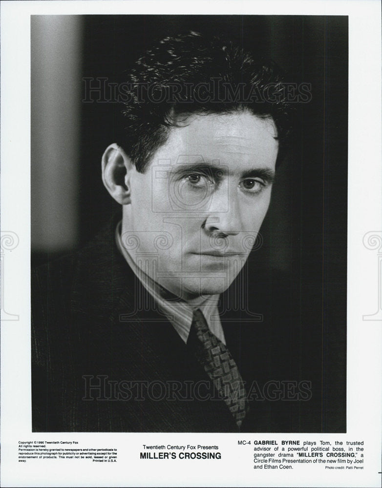 1990 Press Photo &quot;Miller&#39;s Crossing&quot; - Historic Images