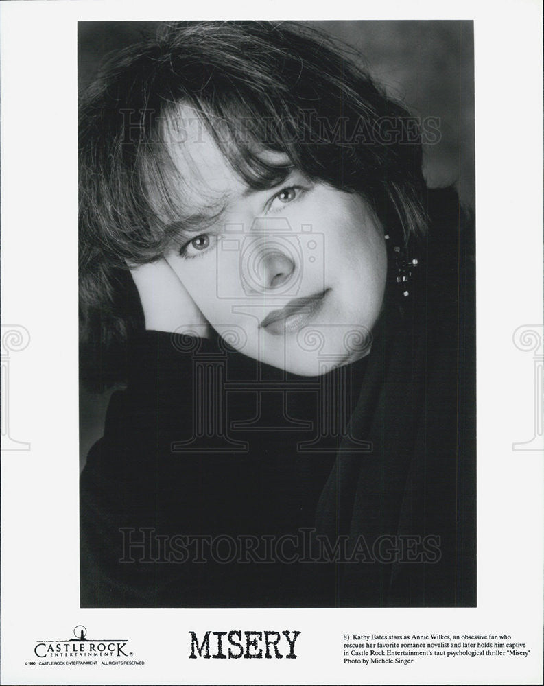 1992 Press Photo Kathy Bates Actress Misery - Historic Images