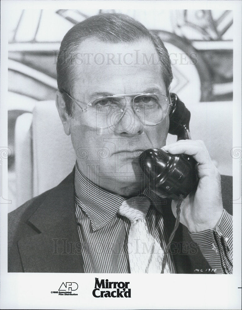 1980 Press Photo Tony Curtis THE MIRROR CRACK&#39;D - Historic Images