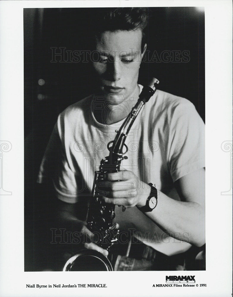 1991 Press Photo Niall Byrne in Neil Jordan&#39;s &quot;The Miracle&quot; - Historic Images