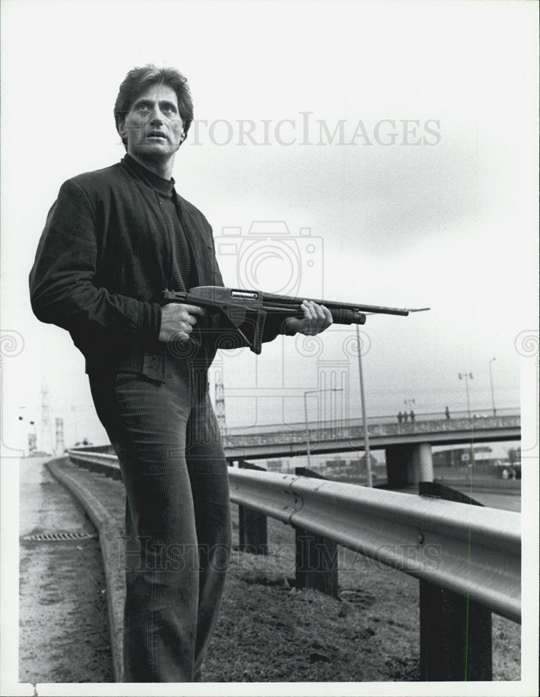 1986 Press Photo C.A.T. Squad Joseph Cortese John Doc Burkholder NBC Drama - Historic Images