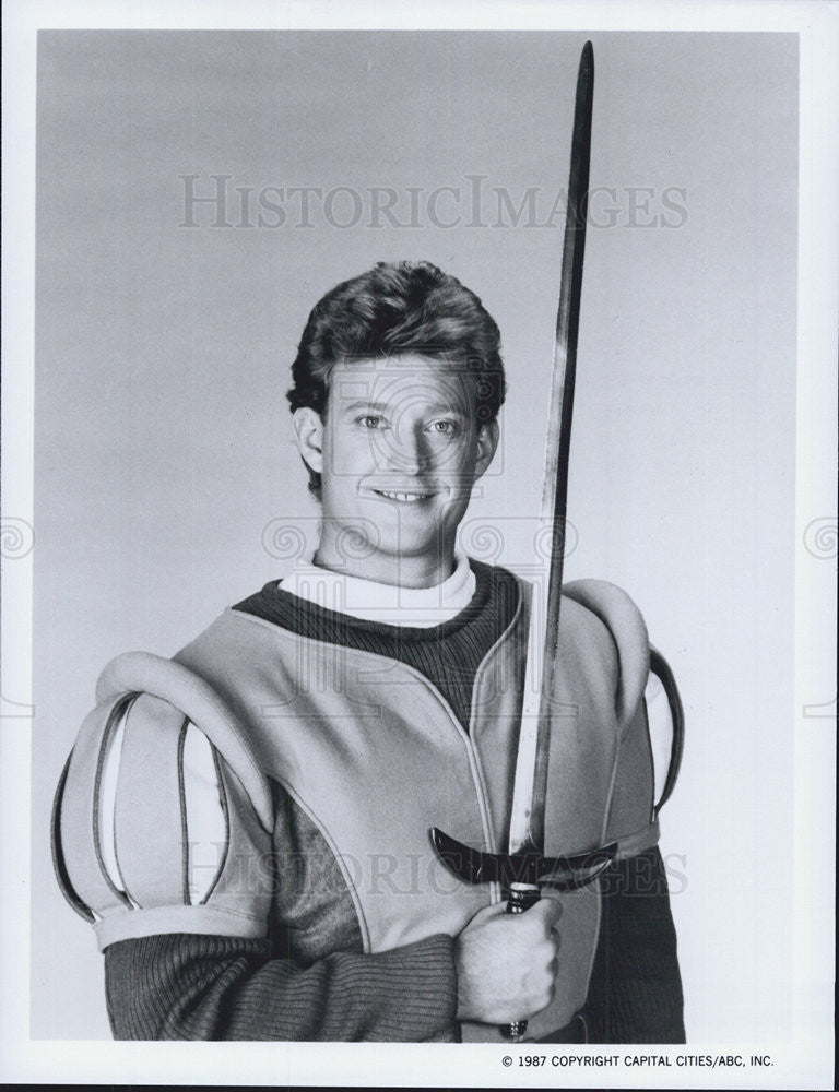 1987 Press Photo Christopher Rich Actor Charmings - Historic Images