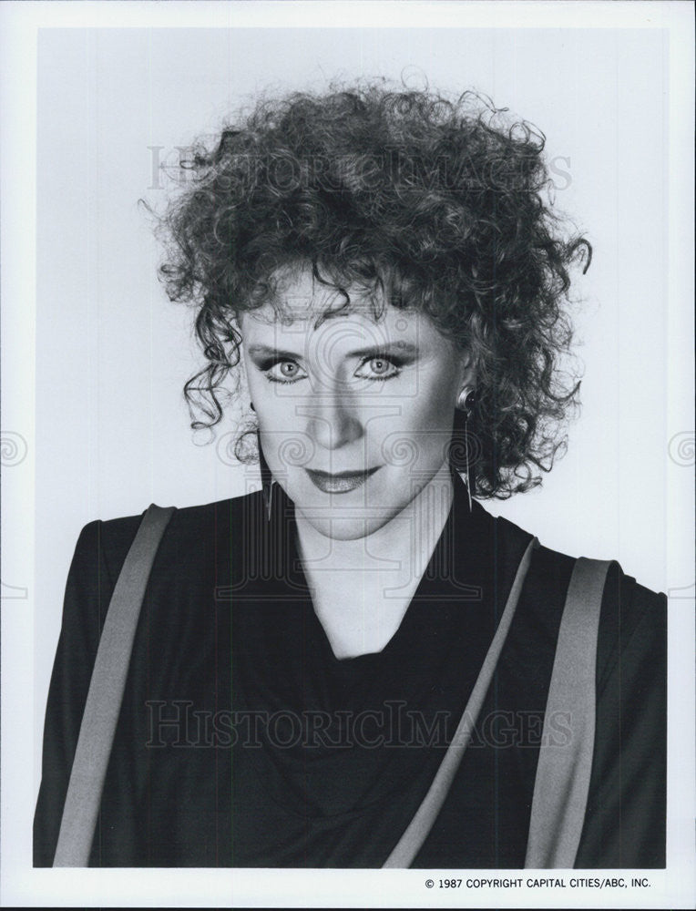 1987 Press Photo Judy Parfitt Actress Charmings - Historic Images