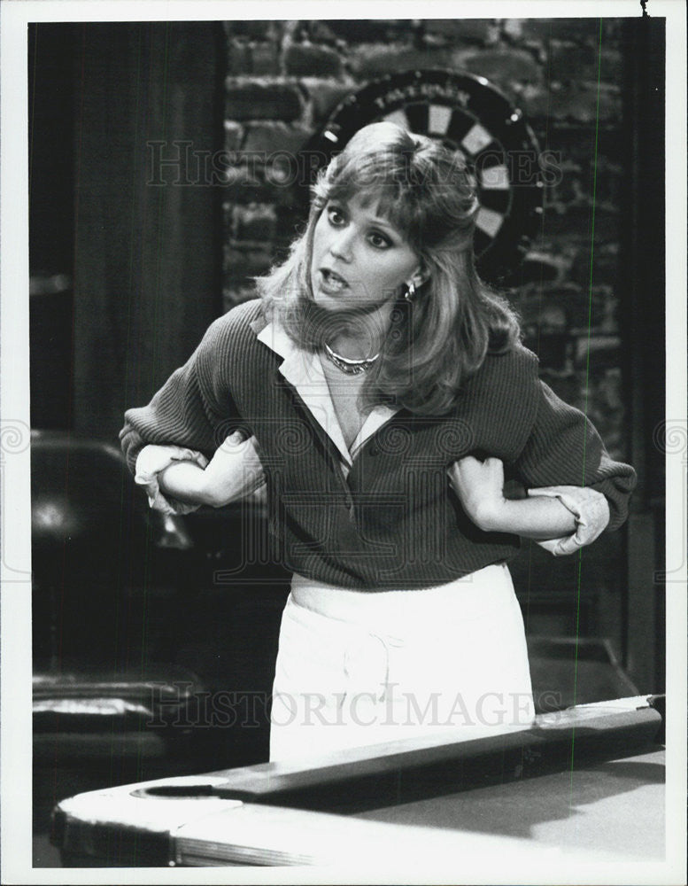 1986 Press Photo Shelley Long Actress Cheers Television Comedy Sitcom Series - Historic Images