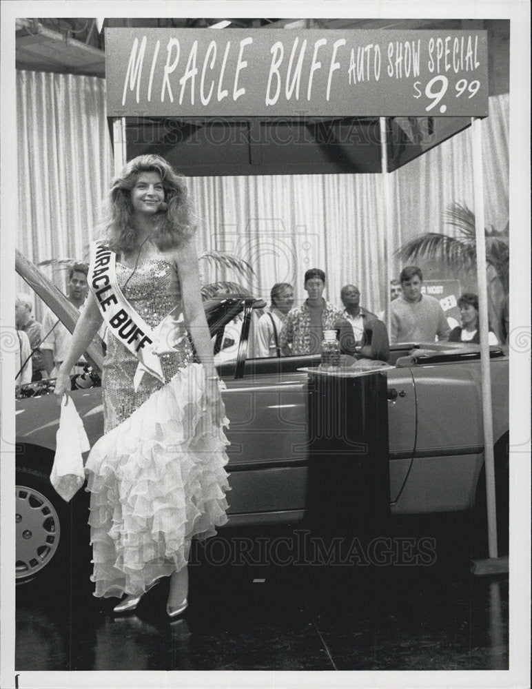 1990 Press Photo Kirstie Alley, Cheers - Historic Images