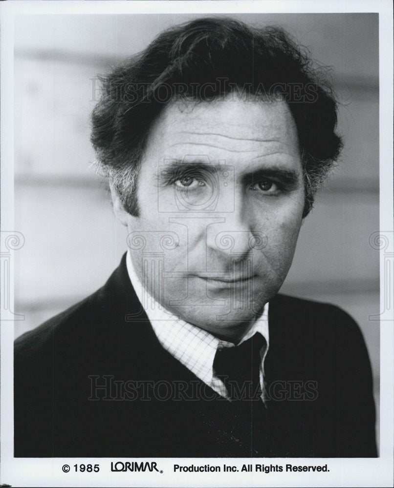 1985 Press Photo Judd Hirsch Actor Detective In The House - Historic Images