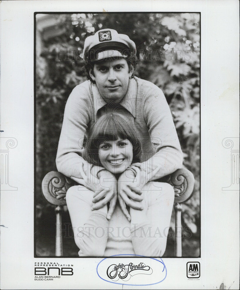 1976 Press Photo Captain &amp; Tennille - Historic Images