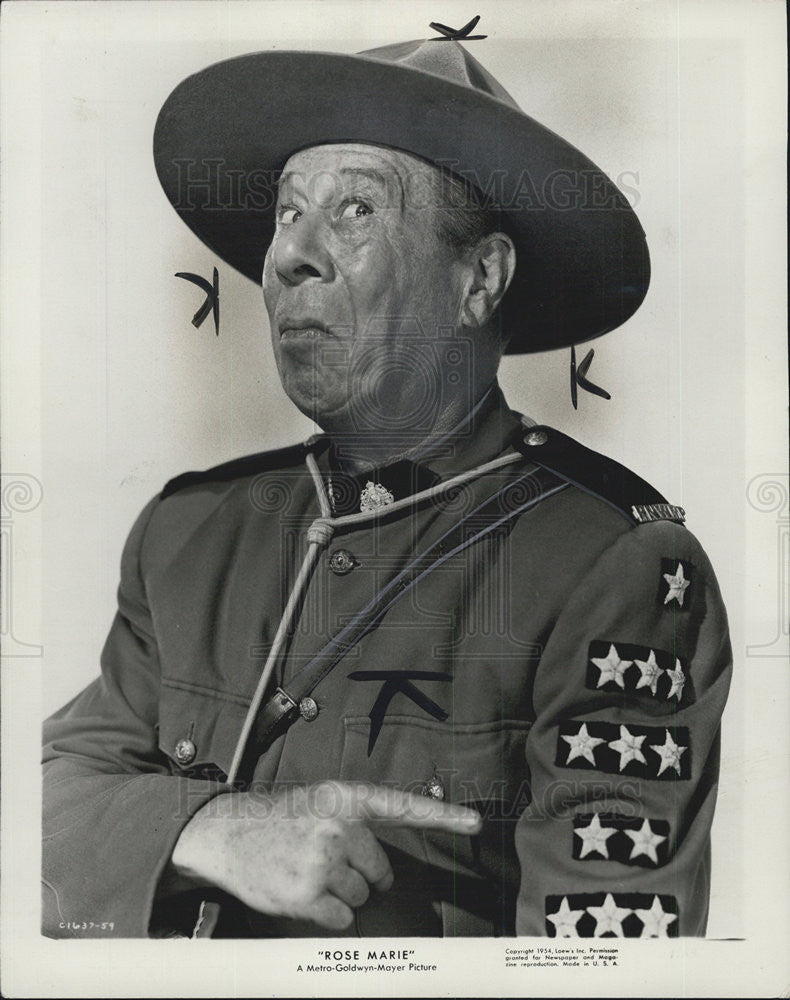 1954 Press Photo Comedian Bert Lahr - Historic Images